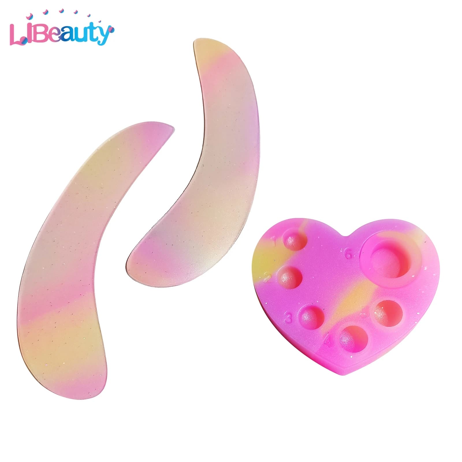 PERMANY New Eyelash Palette Silicone Eyelashes Chest Chestnut Wall decal Lash Lift Pad Makeup Eyelash Lift Tools