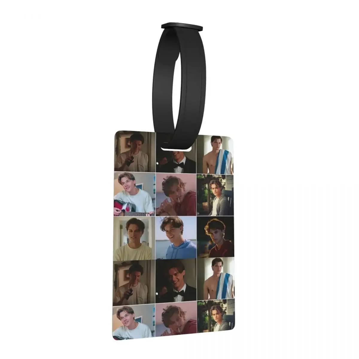 Conrad Fisher Collage Etichette per bagagli Accessori per valigie Moda da viaggio Etichetta per imbarco per bagagli Porta etichette ID Nome Indirizzo