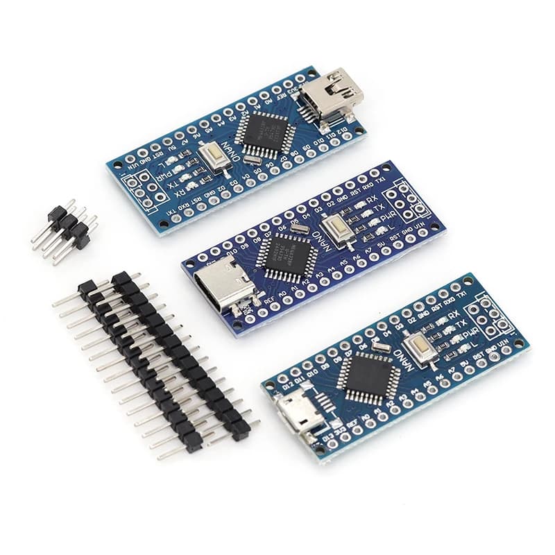 1-10 Pezzi Scheda di Sviluppo NANO V3.0, Scheda di Espansione NANO IO Shield, Piastra di Estensione Semplice per Arduino AVR ATMEGA328P con Cavo