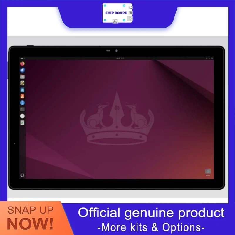 DC-ROMA Pad II RISC-V, 16 GB of RAM 128 GB storage, Native RISC-V platform