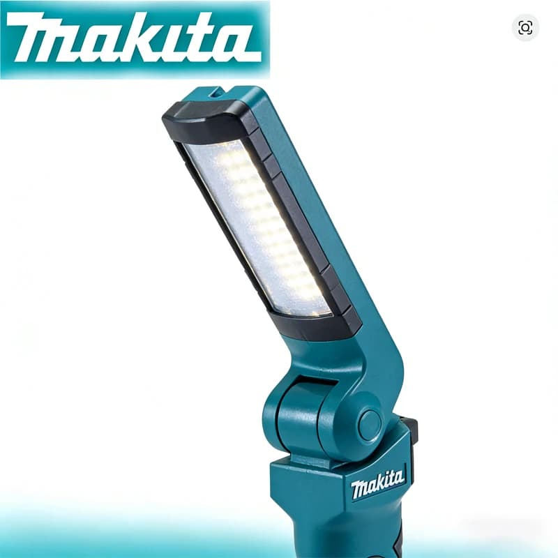 Nuovo modello 2026 Makita DML801 18V LXT, lampada da lavoro ricaricabile, lampada da tavolo pieghevole, torcia LED, solo per illuminazione utensili