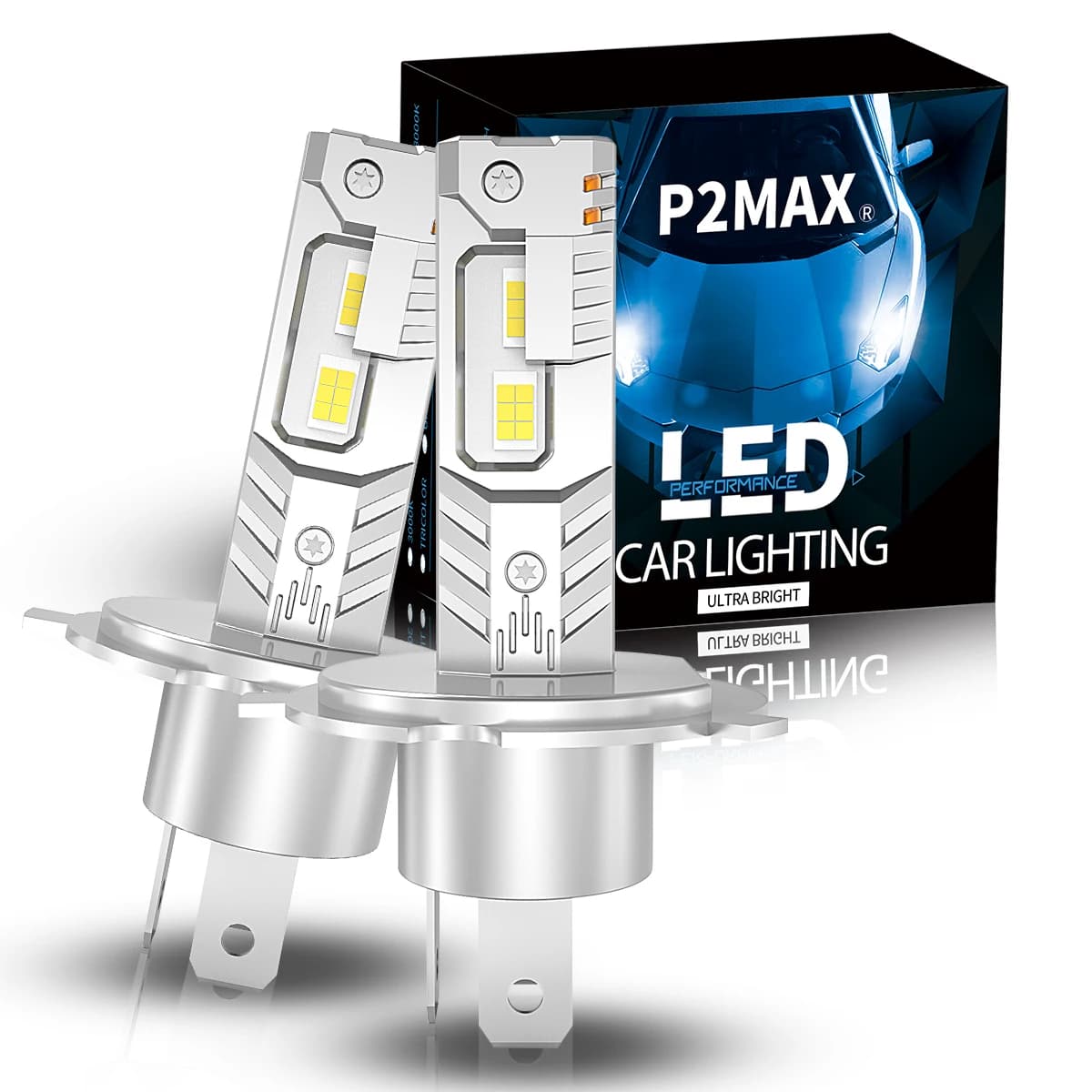 Potente Plug and Play 1:1 Dimensioni alogene per lampadine per fari a LED Luci per auto H4 H7 H11 H8 H9 9005 HB3 9006 HB4 6000K 12V per auto