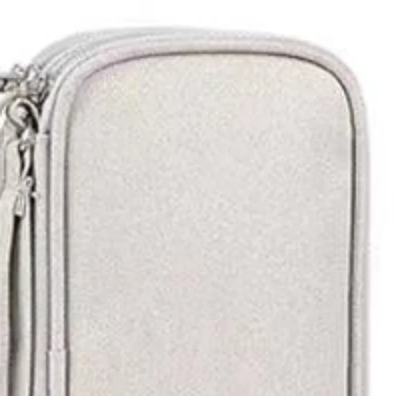 Borsa da viaggio portatile per prodotti digitali portatili Gestione cavi dati USB Auricolari Borsa per la conservazione dell'energia mobile