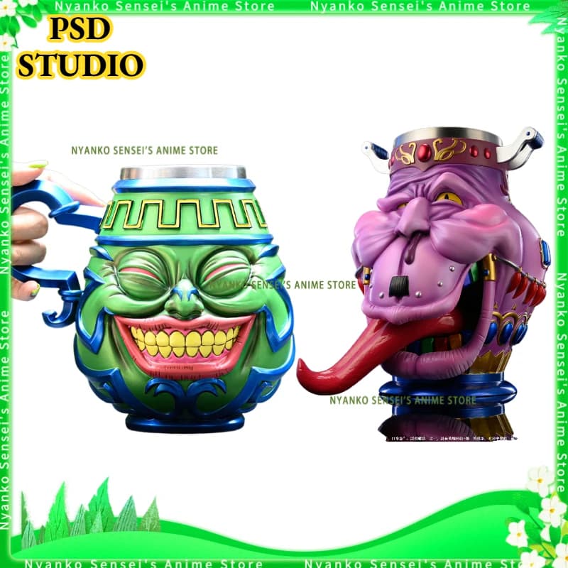 In Stock PSD STUDIO King Cheers Series Pot of Greed Cup 15cm Figure Anime Models Toy Doll Gift Hobby Collectible China Ver.