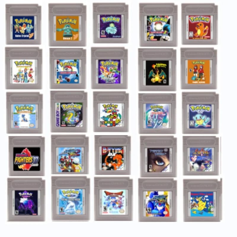 Cartuccia per Videogiochi GBC 16-bit, Serie Mario, Wario Land, Donkey Kong, Wario Land 2, Yoshi, Scheda Console per GBC/GBA