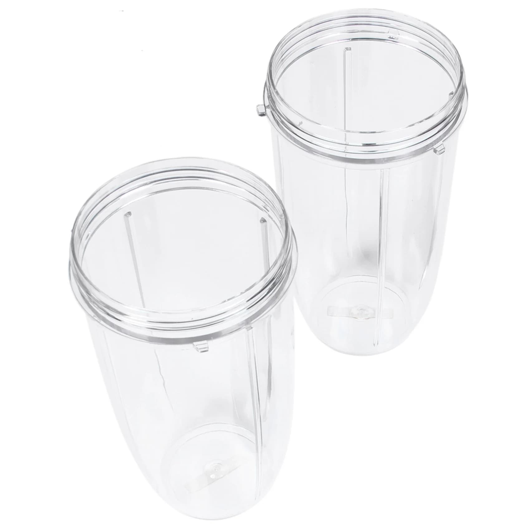 32Oz Replacement Cups With Flip Top To Go Lid For Nutribullet 600W And Pro 900W Blender (4 Pack)