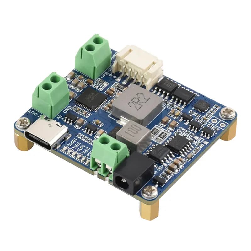 Solar Energy Management Module D for Solar Panel 6~24V for Arduino/Jetson/Raspberry Pi for Lithium Battery Charging with 5V3a Output