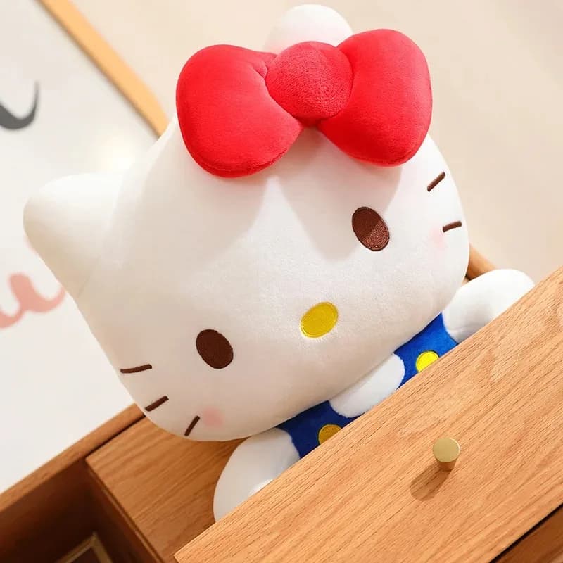 Peluche Kawaii Hello Kitty, Giocattoli Morbidi Imbottiti, Cuscini Carini, Regali di Compleanno per Ragazze