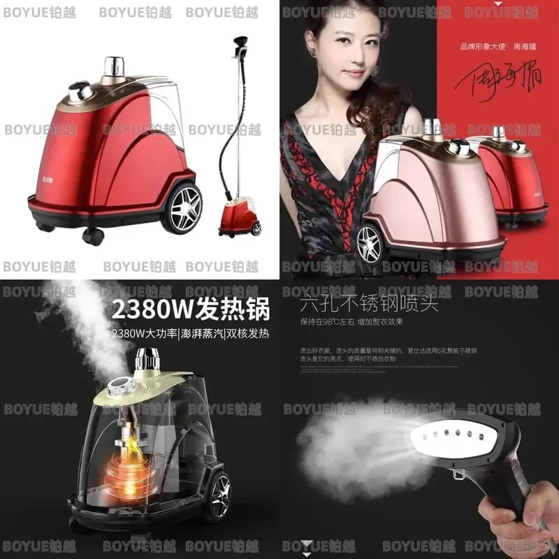 2000W High Power Steam Iron Garment Steamer Two Speed Hanging Clothes Ironing Machine Electric Handheld Press for Home Use