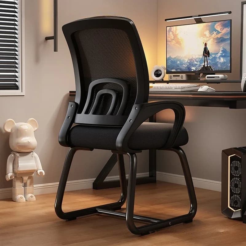 Sedia da gioco Sedia da scrivania ergonomica da ufficio con supporto lombare Girevole con rotelle Sala computer di casa Mobili Sillas De Oficina
