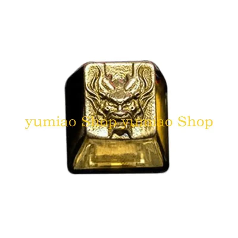 587B Copper Dragon Keycap for Mechanical Keyboards Providing Distinctive Look and Feel Optional Color