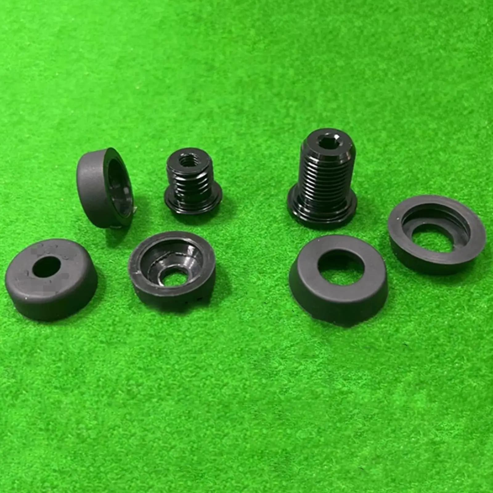 Billiard Cue Rubber Bumper Bottom Plug Protector Case Multifunctional Extension Pad for Snooker and Pool Cue Accessories