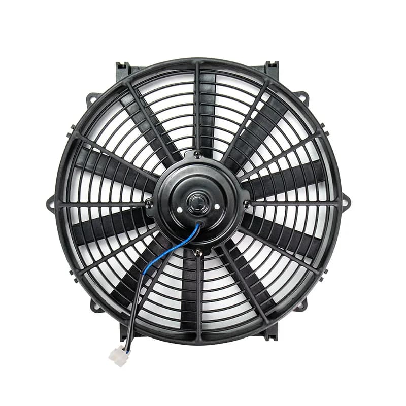 Ventola radiatore elettrica universale da 14 pollici 12V 24V per camion per auto muscolari Street Rod Classic - Aggiornamento del sistema di raffreddamento automobilistico