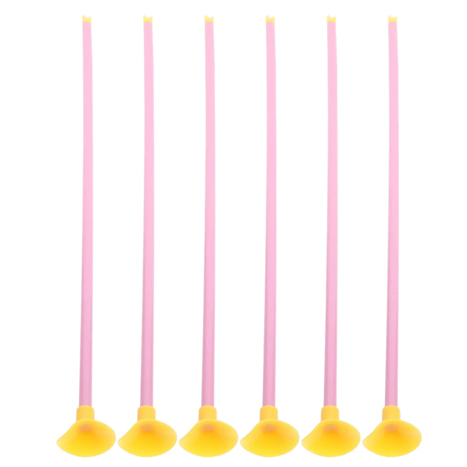6 Pezzi Frecce con Ventosa per Bambini, Frecce in Plastica di Ricambio per Set di Tiro con l'Arco, Giocattolo per Pratica Divertente Indoor e Outdoor