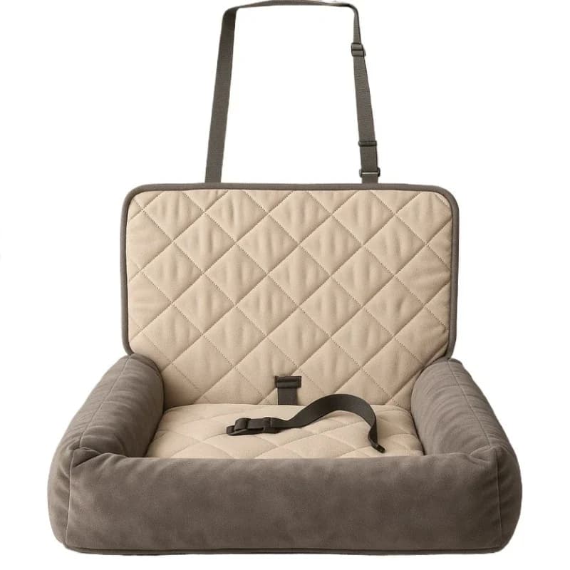 Seggiolino auto di lusso per cani con lettino per cani da viaggio lavabile rimovibile impermeabile