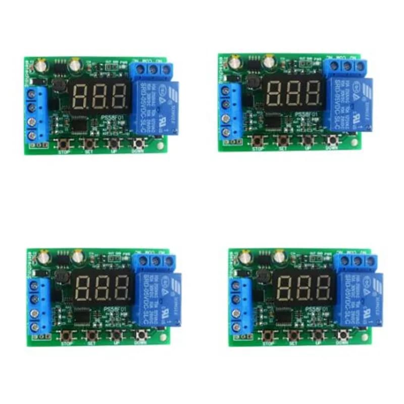 1 pcs 4 pcs PS58F01 Auto Cut Off DC 0-60 V Charger Subtension Charger Overvoltage Protection Card 18650 Lead-Aido