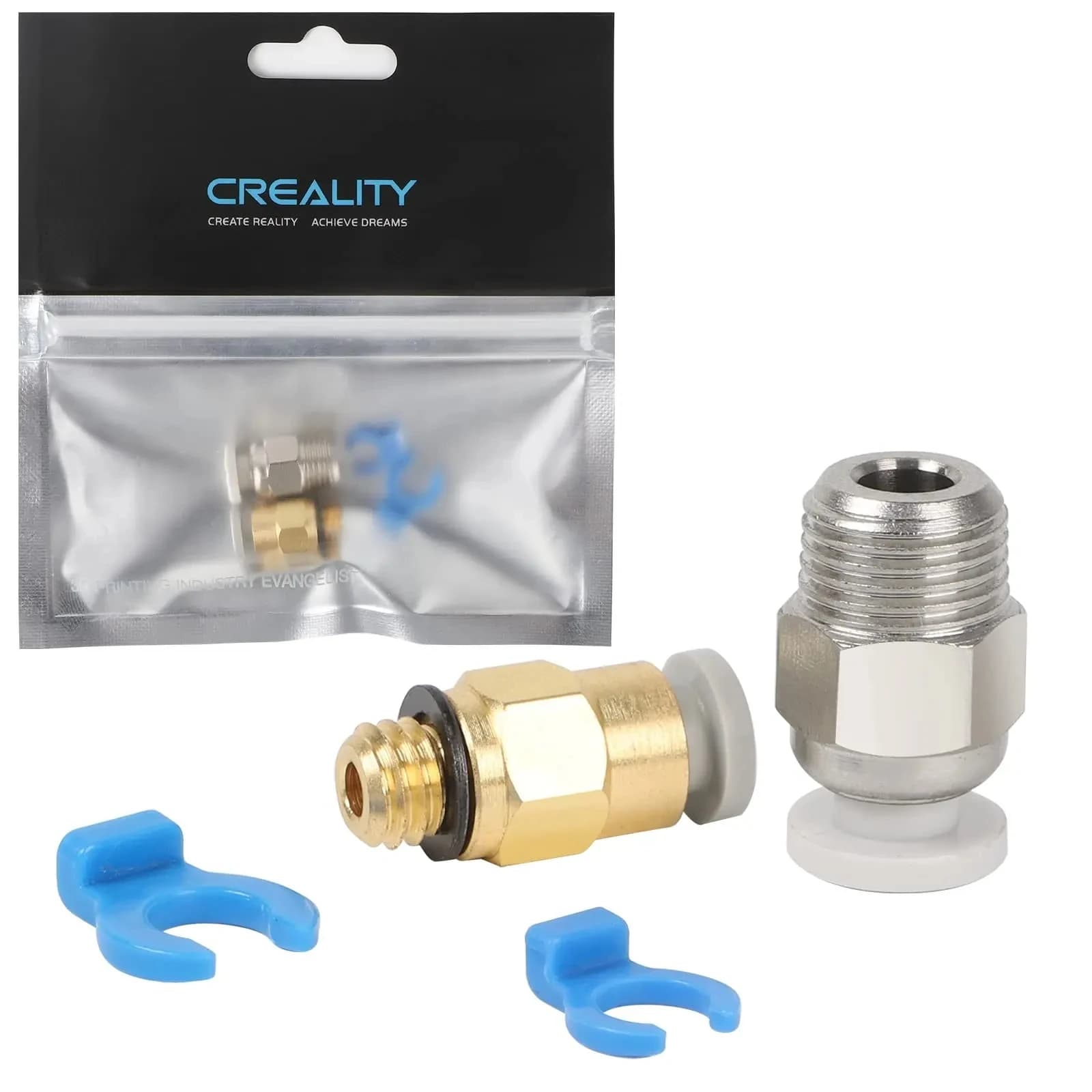 Creality PC4-M6 e PC4-M10 raccordo pneumatico accoppiatore tubo Bowden per stampante 3D estrusore Bowden di Ender 3/3 Pro/3 V2/3 Max neo
