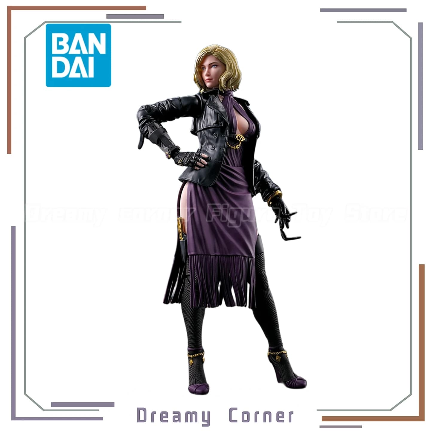 【Disponibile】Figurina d'azione originale BANDAI SPIRITS S.H.Figuarts Tekken 8 Nina Williams, ornamento da collezione
