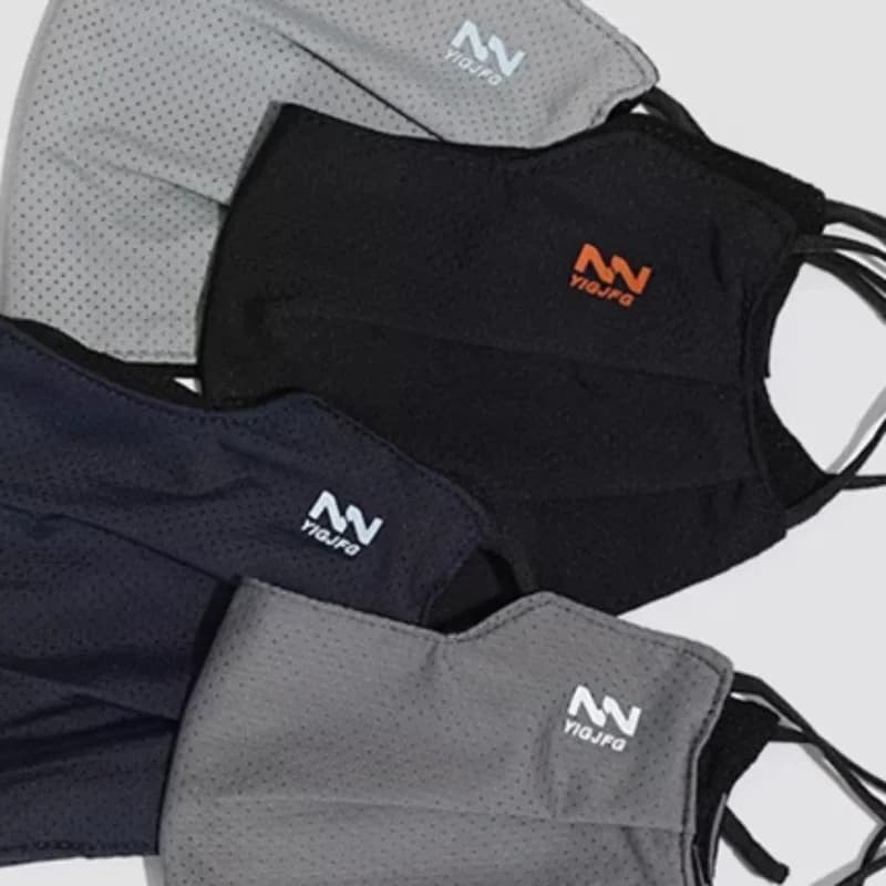 NEW Sun Protection Face Mask For Men Reusable Breathable UV Face Shield Solid Color Washable Face Mask Summer Cycling Face Mask