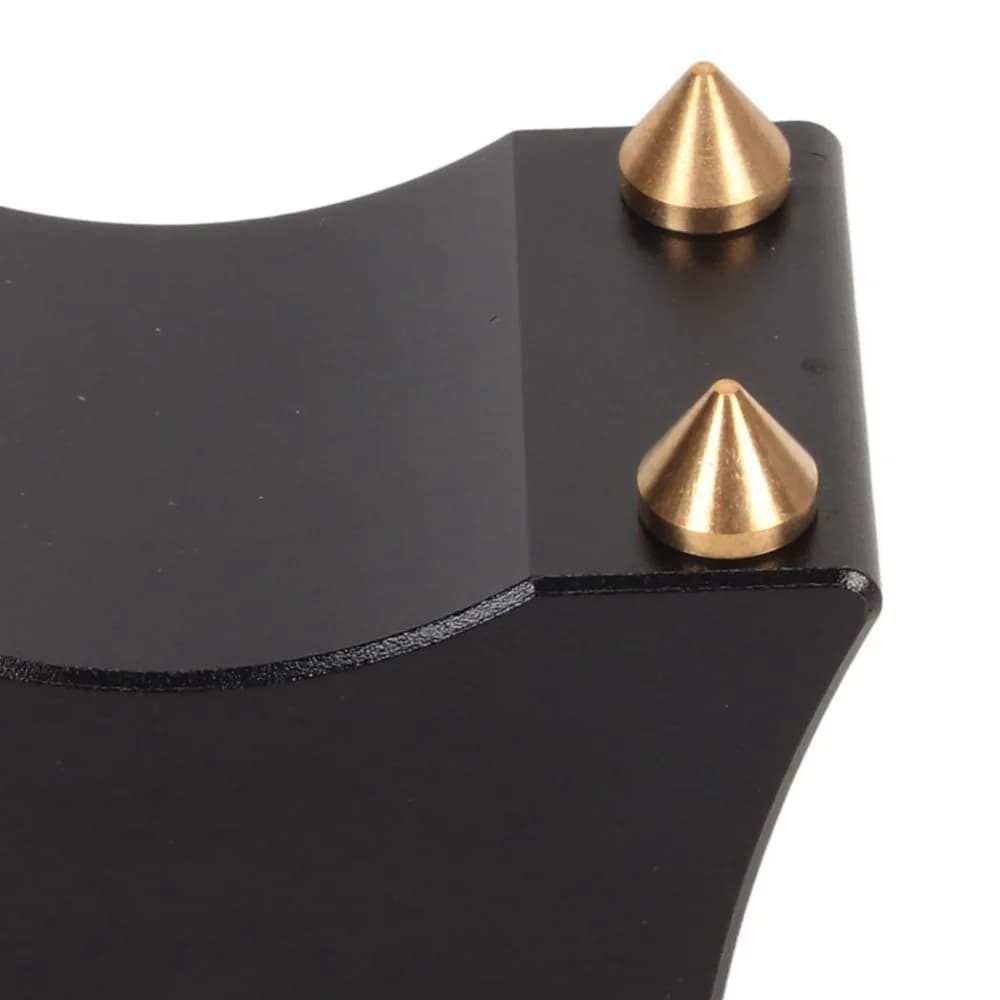 Clip e Supporto per Cavi HiFi 2-in-1 in Lega di Alluminio, Clip Multifunzione per Cavi HiFi, Supporto per Cavi Altoparlanti, Gestione Cavi