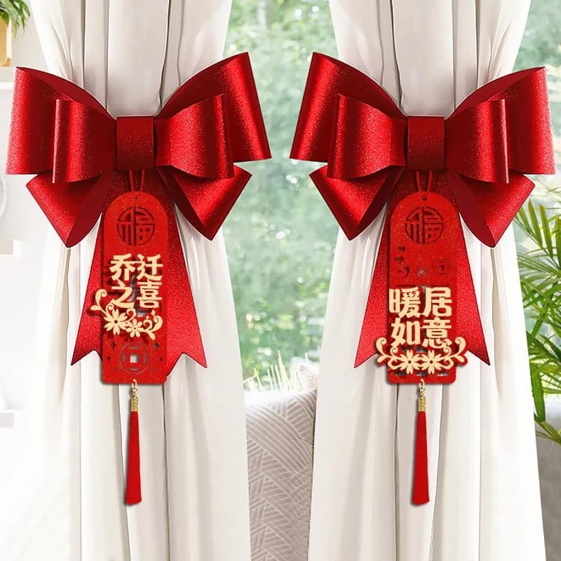 New Home Decoration: Belt with Node for Inauguration Ceremony, Decorative Tent to Hang at the Door, for Festive Celebrations