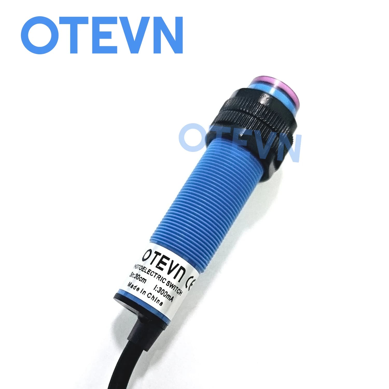 E3F-DS30P1 P2 C2 C4 M18 Sensore interruttore fotoelettrico a riflessione diffusa regolabile Tre fili 6-36V NPN PNP NO NC Automazione PLC