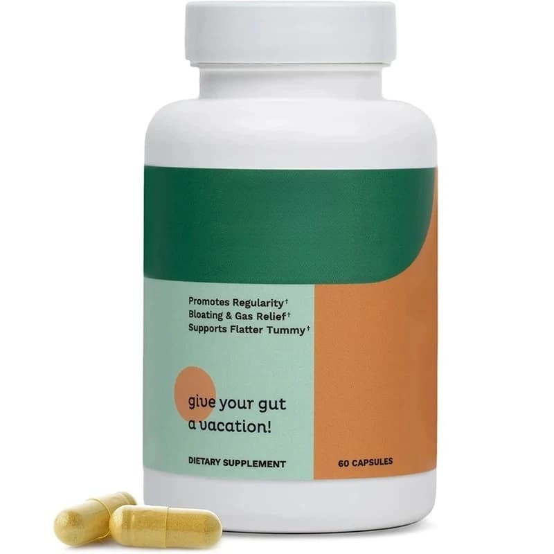 Gut Health Supplements - Allevia gas and swelling with magnesium, asparic acid, vitamin D