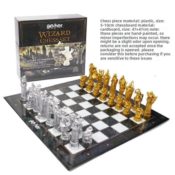 Nuovo Gioco da Tavolo Wizard Chess 2026, Figura Anime, Ornamento da Scrivania, Regalo Personalizzato, Giocattolo con Personaggio 3D