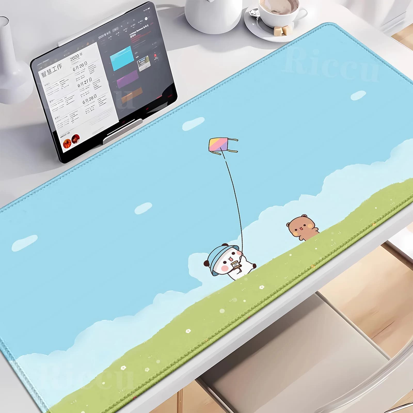HD BUBU Y DUDU Cartoon Mousepad Nuovi Arrivi Grande Gaming Mouse Pad Gamer Mouse Pad Dimensioni Per Tastiere Zerbino E-Sports Rug Computer