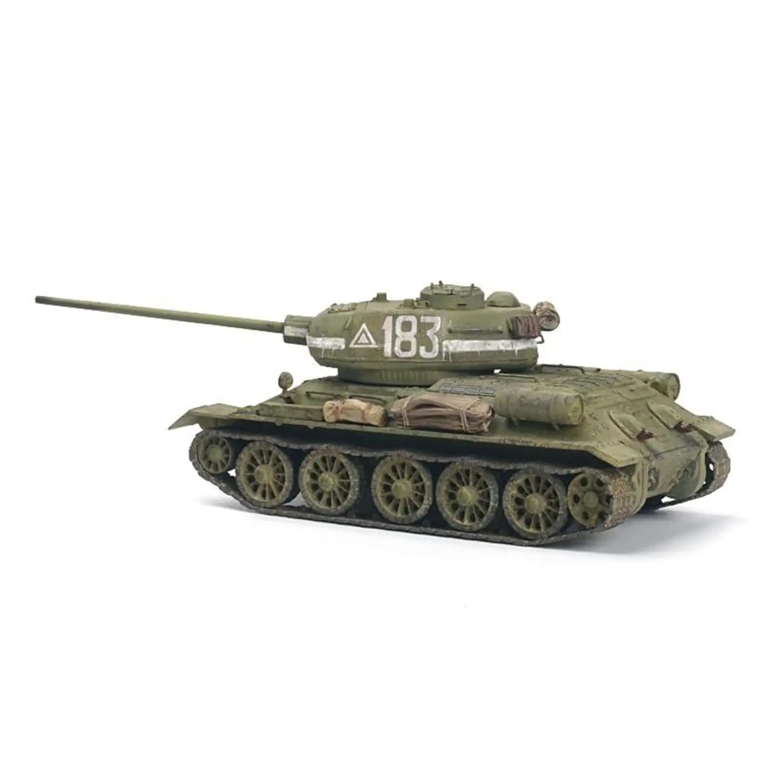 1/72 Russian T34 Tank Model 4D Modern Tank Model for Boys Children Kids