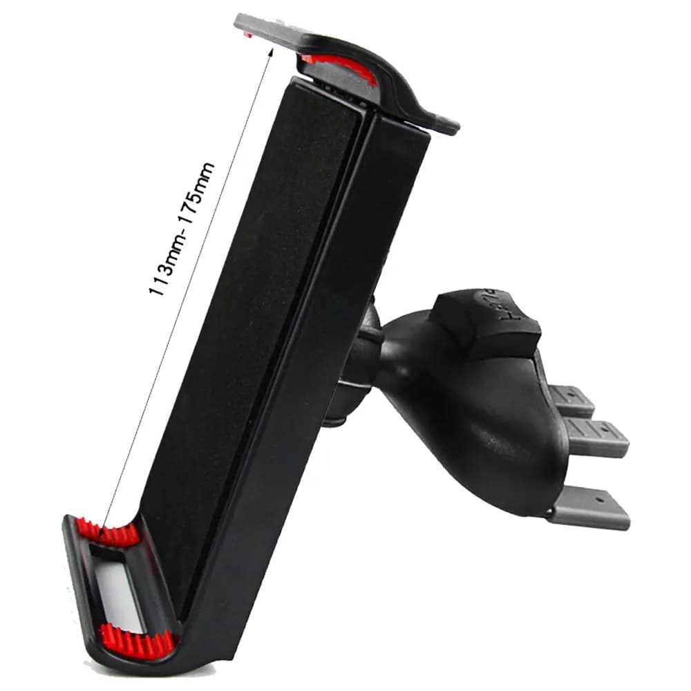 Supporto universale per tablet da 4-11 pollici, supporto per tablet con slot per CD per auto, supporto per tablet con presa d'aria, supporto per telefono cellulare per iPad Pro, iPhone, Xiaomi, Huawei