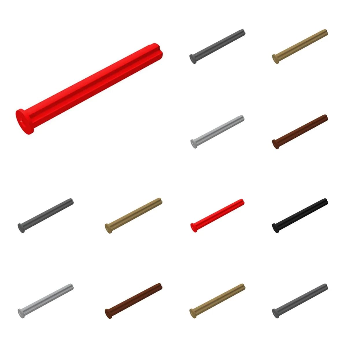 50 pz Vendita Building Blocks 15462 Asse Tecnico 5L con Arresto Mattoni Collezione Bulk Giocattolo Modulare Per Tecnico MOC FAI DA TE