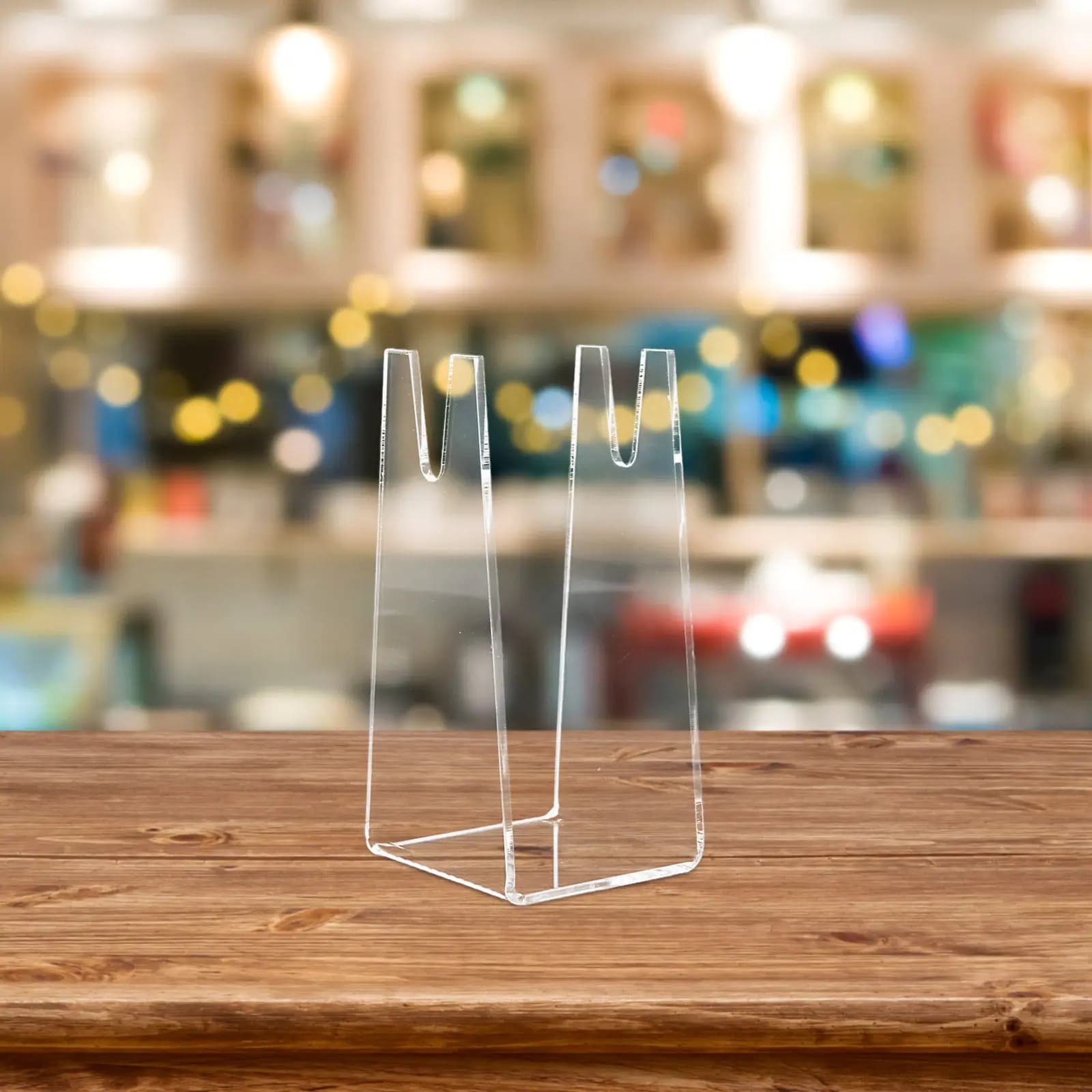 3 mm Transparent Support for Ping Pong Rackets, Racket Display, Table Organizer Base for Games Room