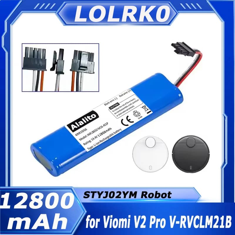 14.4V 3500mAh Rechargeable Li Ion Battery for Xiaomi S10 , Robot Vacuum S10 , Mijia Mi Robot Vacuum-Mop P / Conga 3290 3390 3490