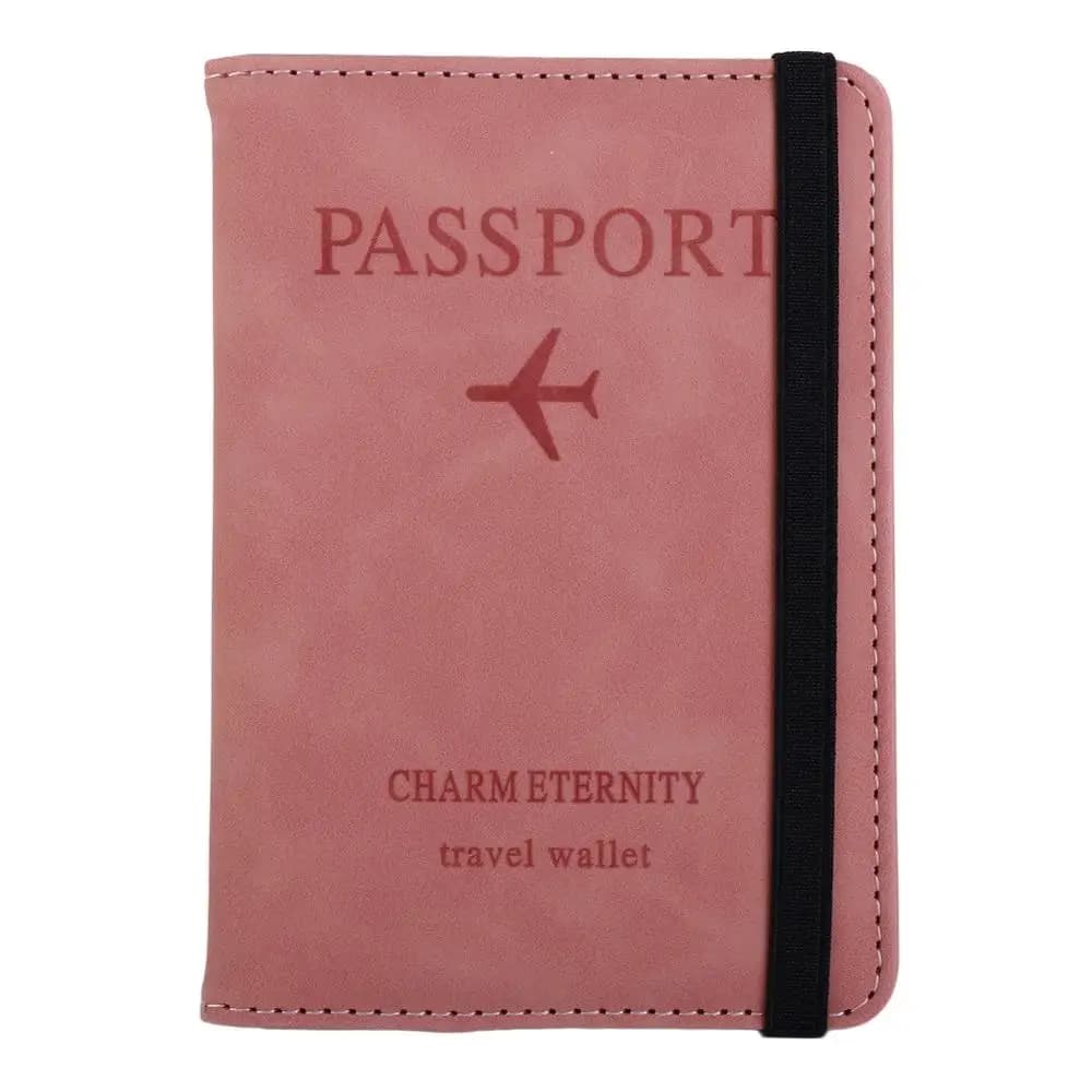 Blocking Organizer Case ID Bank Card Travel Accessories Coin Purse Passport Holder Passport Book Passport Cover Wallet Case