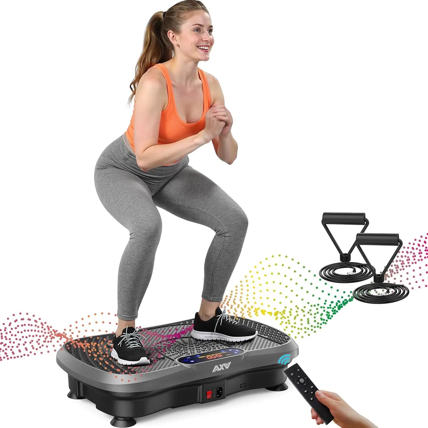 Vibrant Pedal for Fitness, Total Body Training Machine, Fat Burner for Men and Women