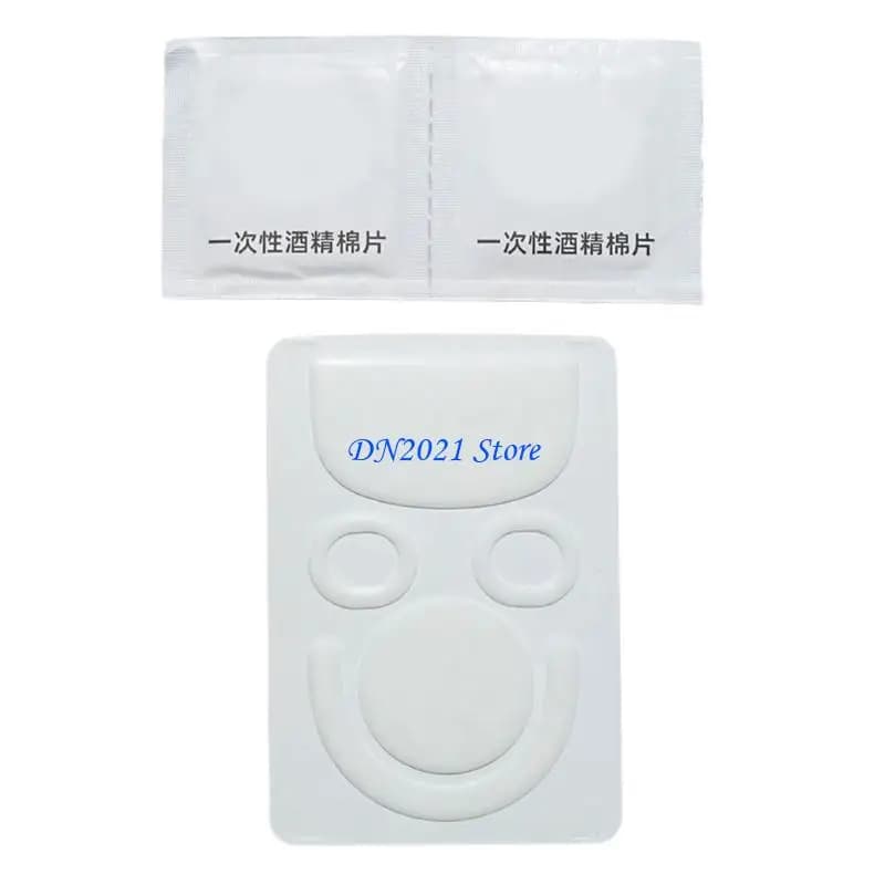 F3KE Mouse Pattini mouse Tappetino per mouse con bordi curvi per mouse GProX Superlight 2C