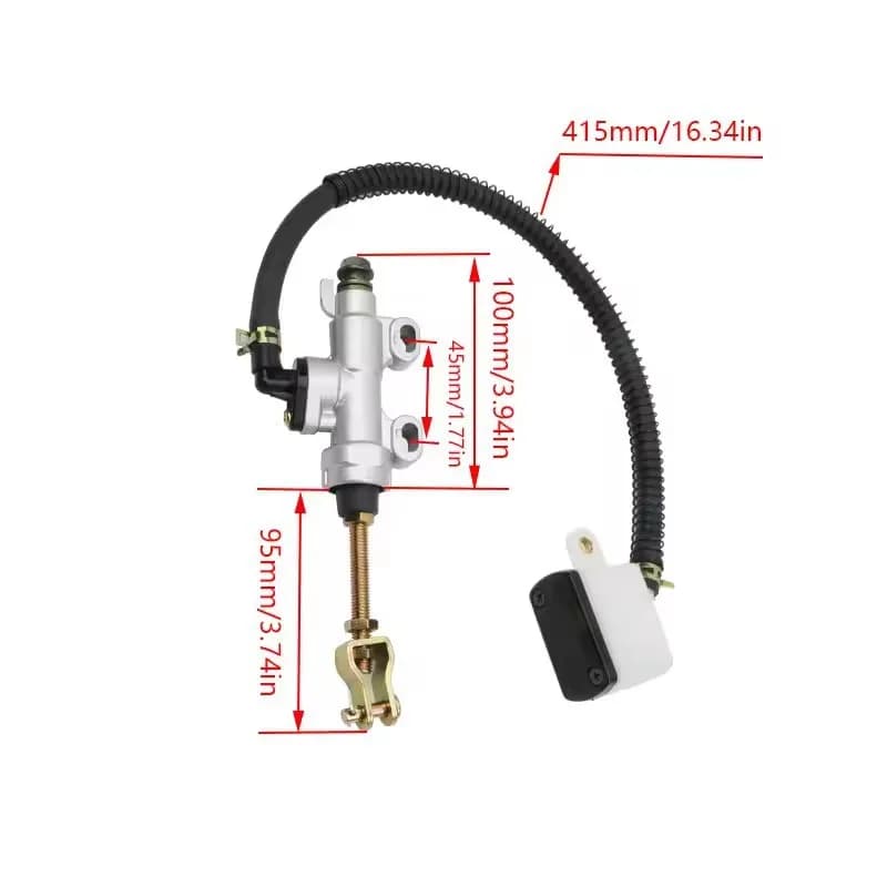 motorcycle accessories Brake Master Cylinder ATV Motorbike Brakes Motorcycle Brake Pump Rear Foot Hydraulic Quad Dirt Bike Pit