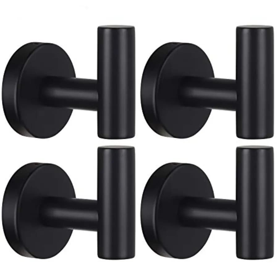 Ganci appendiabiti da parete per bagno, appendiabiti per asciugamani, vestaglie, abiti, spugne, per armadi e guardaroba, resistenti, per bagno e camera da letto