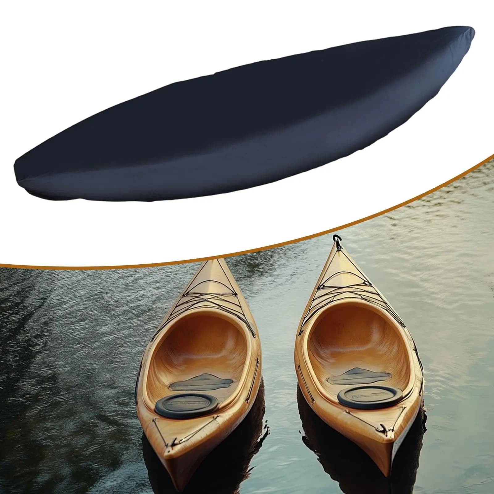 Copertura per Kayak Resistente, Custodia per Paddle Board da Esterno, Protezione Antistrappo in Tessuto Oxford per Canoa