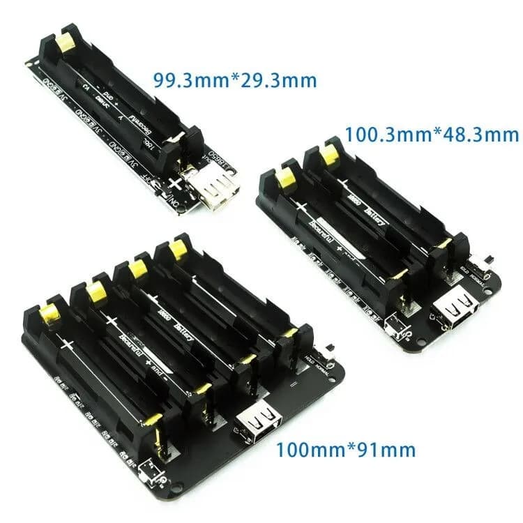 ESP32 ESP32S For Wemos For Raspberry Pi 18650 Battery Charging Protection Card V3 USB Micro USB Type-A USB 0.5A For Arduino Charging