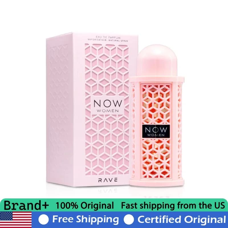 Lattafa Rave Now Eau de Parfum Spray 100 ML/3.4 Ounce Arab Perfume Premium Fragrance Fruity-Florale Duratura Unisex con Feromoni