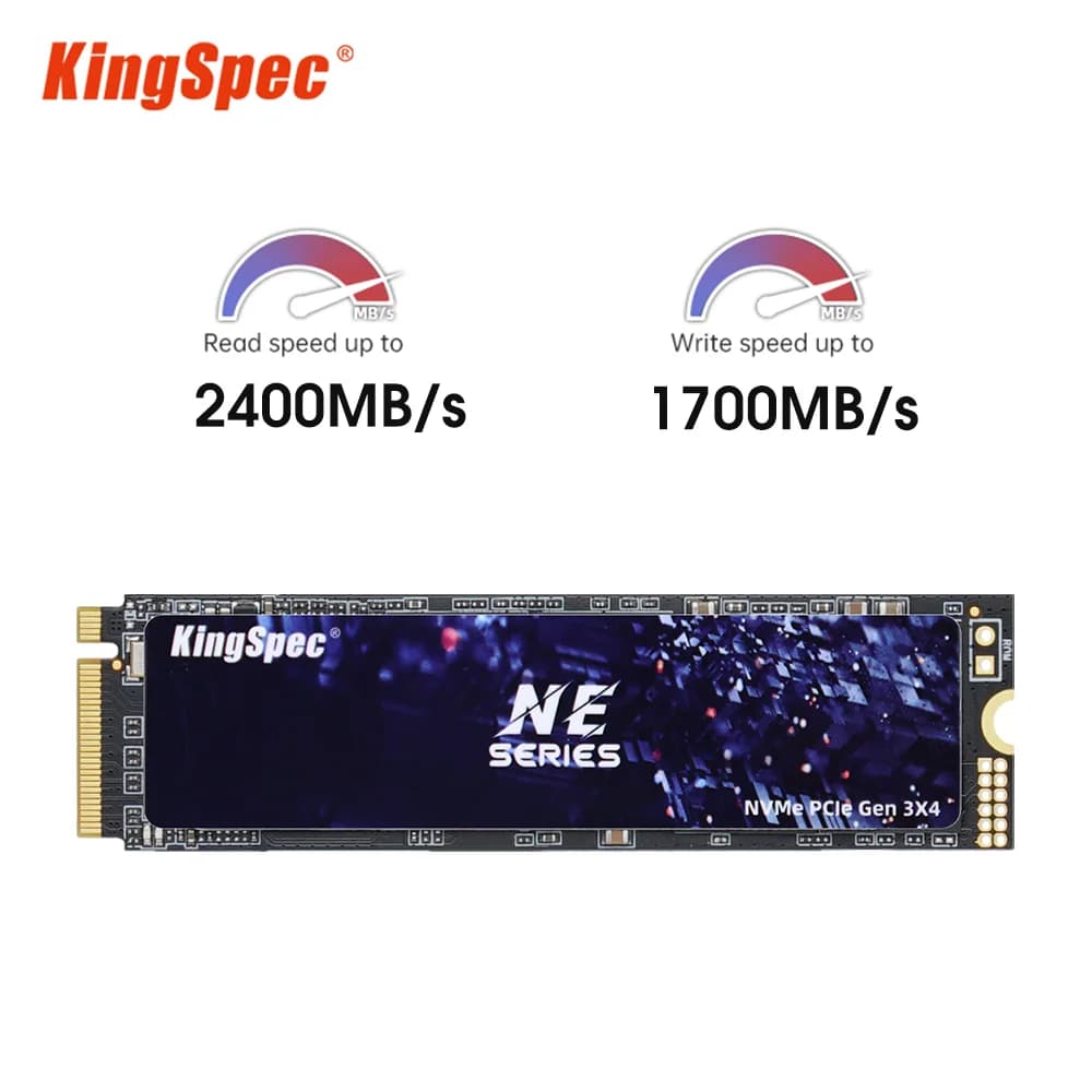 KingSpec M2 SSD NVMe 256GB 512GB 1TB 128GB M.2 NMVe 2280 PCIe 3.0 Disco rigido Unità a stato solido interna per laptop desktop