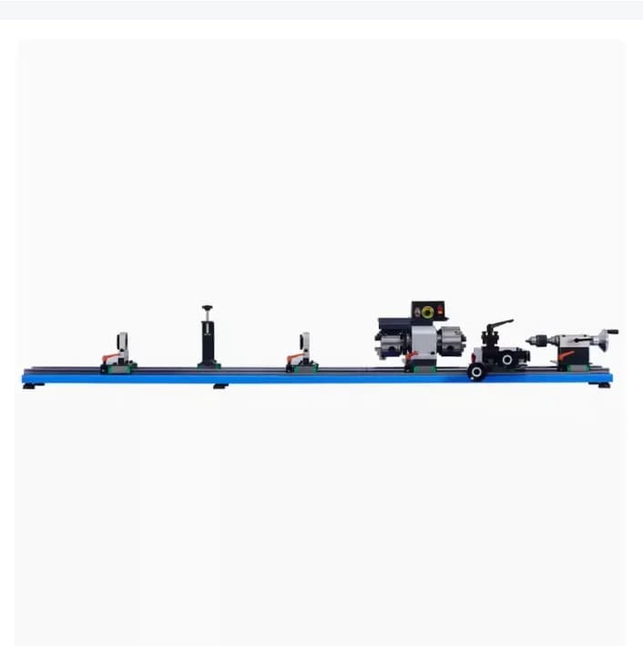 Tornio Orizzontale Multifunzione TC301 per Riparazione Stecche da Biliardo e Snooker con Guida Scorrevole, Motore 220V 750W