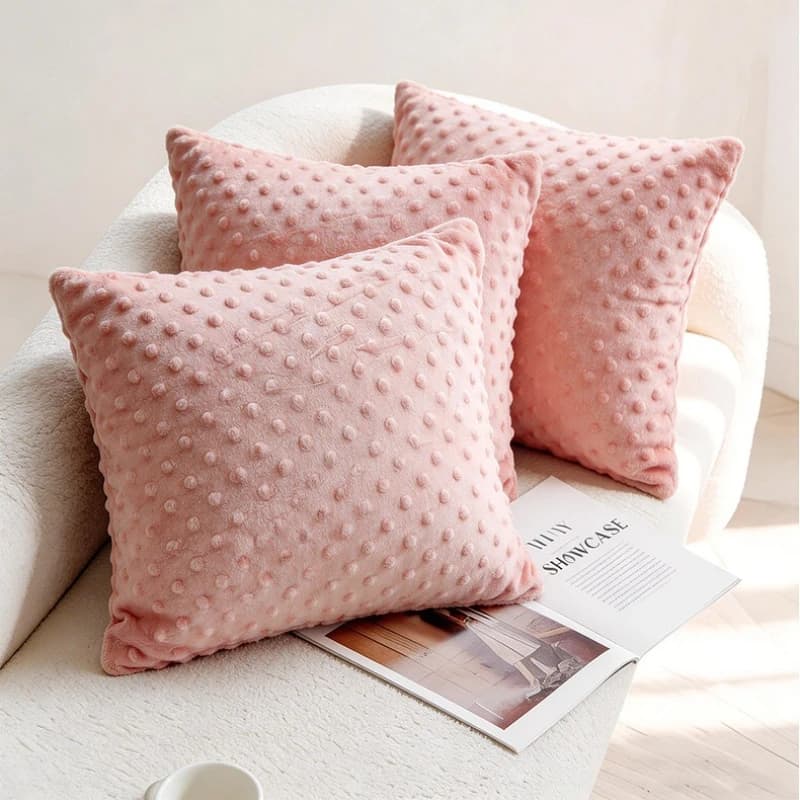 Children's Vibration Pillow with Texture Raised Sensory Pillow Christmas Party Gift Head Waist Abdominal Vibration Pillow