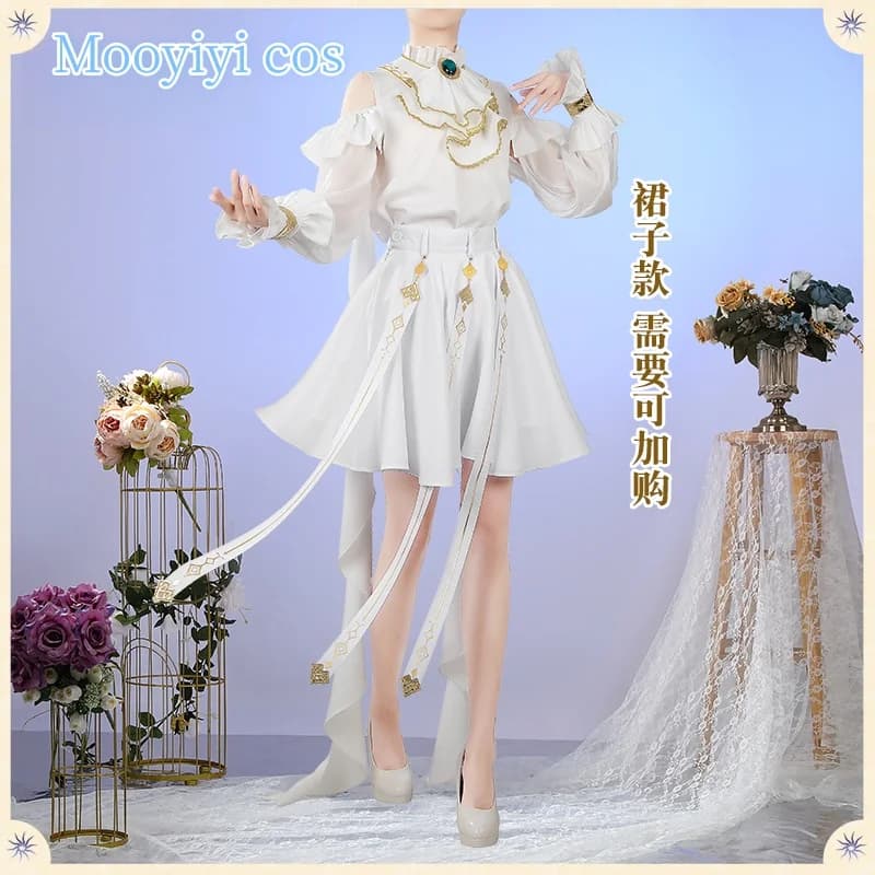 Gioco Pretty Derby KS Miracle Costume Cosplay Halloween Natale tutti i giochi di ruolo Festa Comic Donna Lolita Taglia S-4XL Bianco