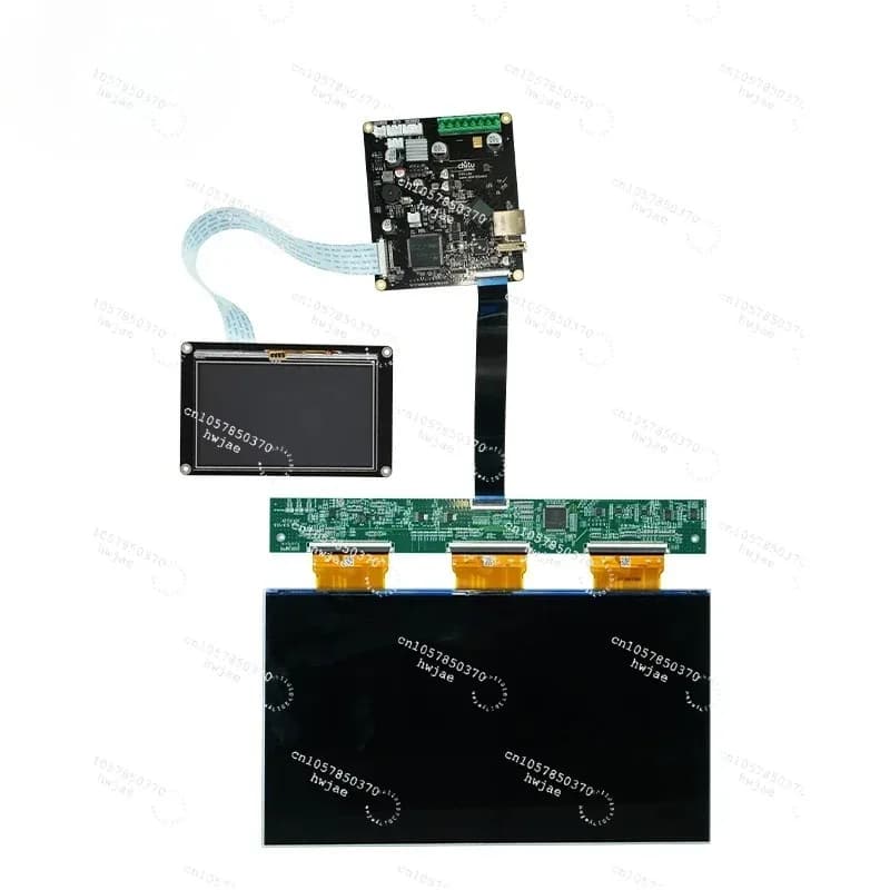 3D Printer Mainboard Compatible with 12.8 Inch 6K Mono LCD Screen, E10 Lite Control Board