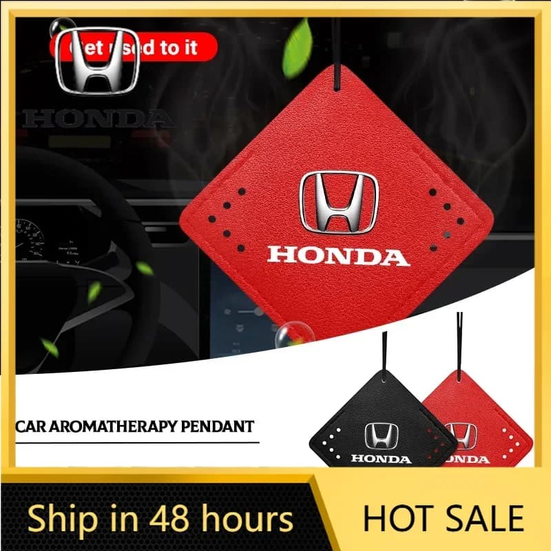 Auto Accessories: Deodorant car pendant Honda, Suspended perfume with emblem for Honda Civic, Varadero, XL1000