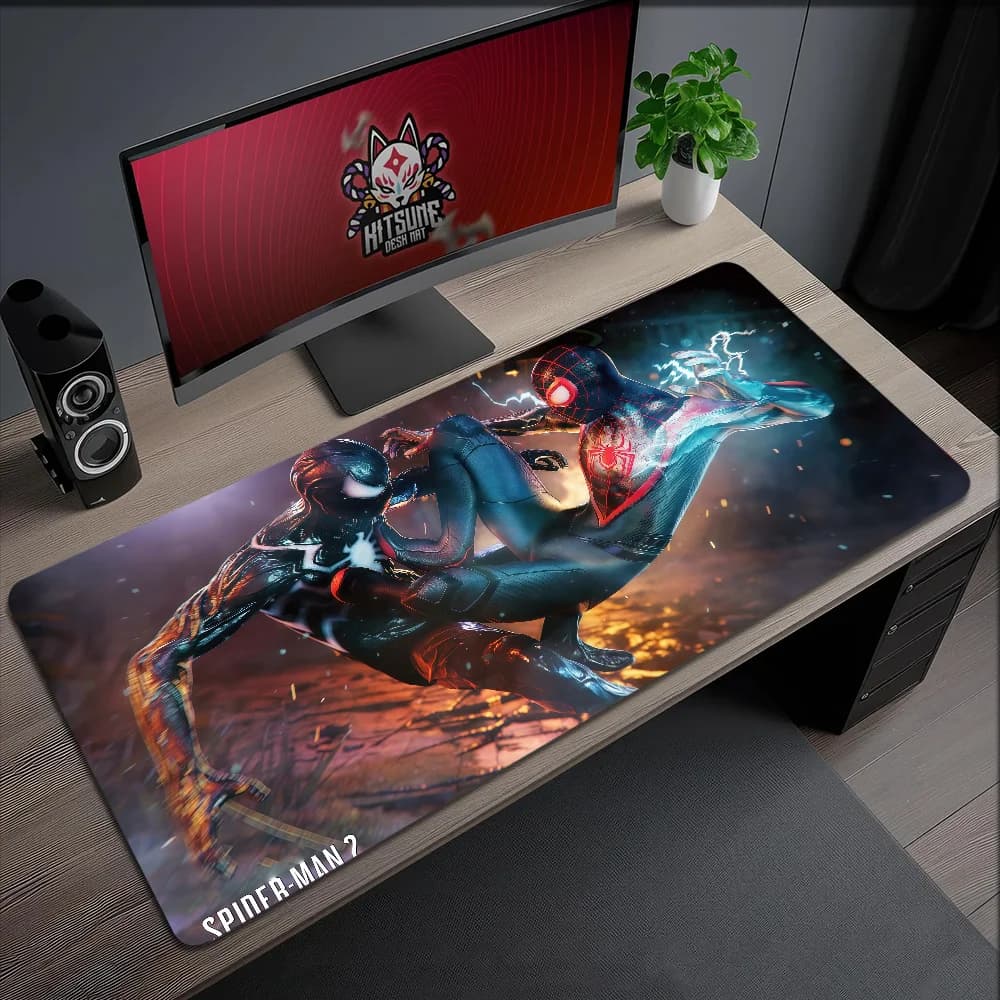 Tappetino per Mouse Supereroe Spider-Man Antiscivolo con Bordo Rinforzato, Grande e Spesso, per Ufficio, Studenti e Gaming