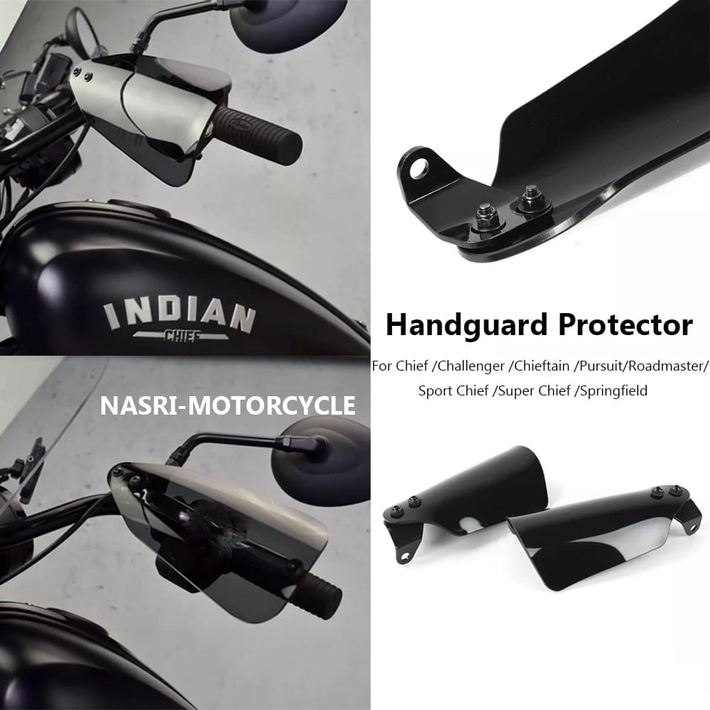 Nuovi Accessori Moto Paramani Manubrio Scudo Copertura Paramani Per Indian Challenger Chief Indian Pursuit 2022-2025